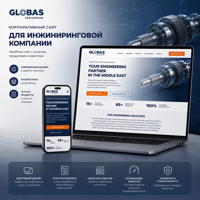 GLOBAS — сайт-каталог