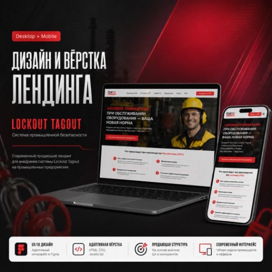 LOCKOUT TAGOUT — B2B лендинг